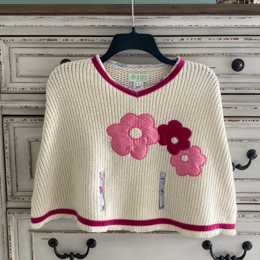 Adorable B Lulu Poncho/Cape size 7